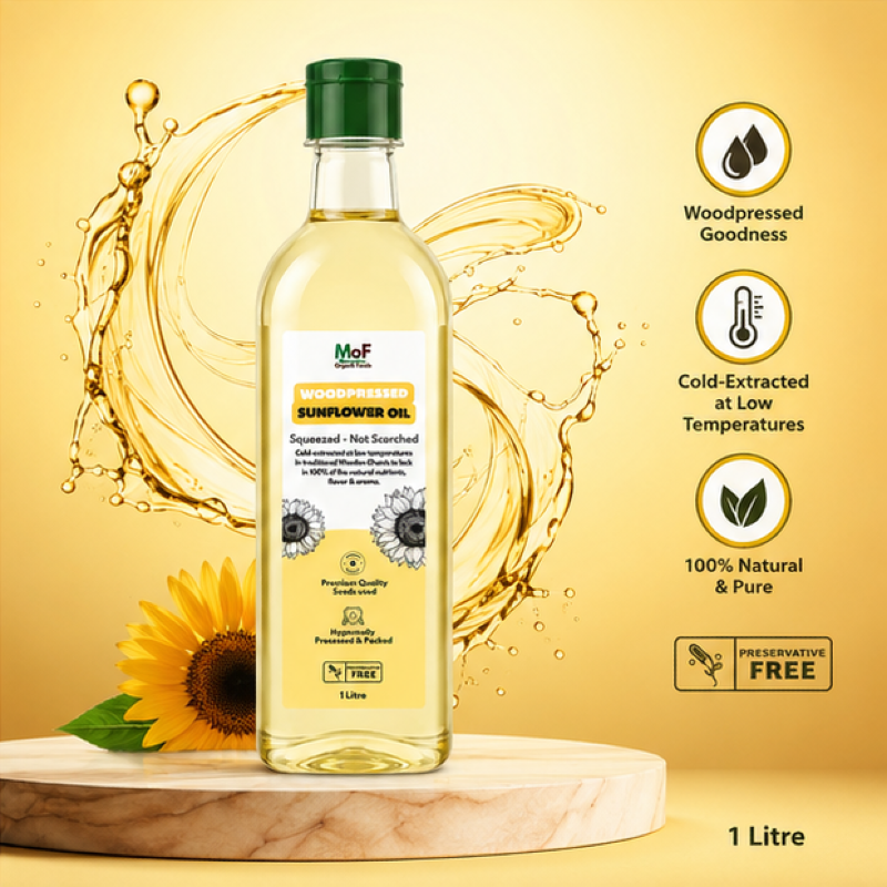 Wood-Pressed Sunflower Oil