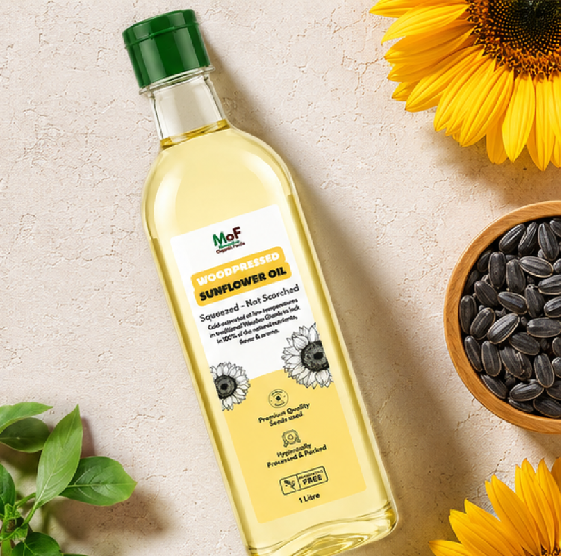 Wood-Pressed Sunflower Oil